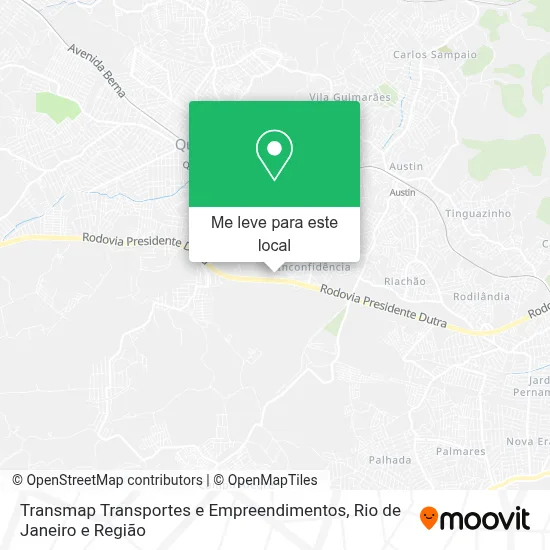 Transmap Transportes e Empreendimentos mapa