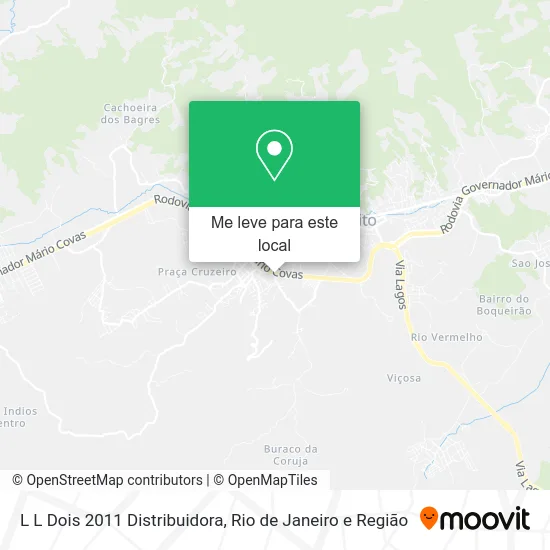 L L Dois 2011 Distribuidora mapa