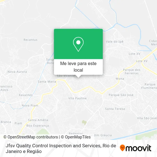 Jfsv Quality Control Inspection and Services mapa