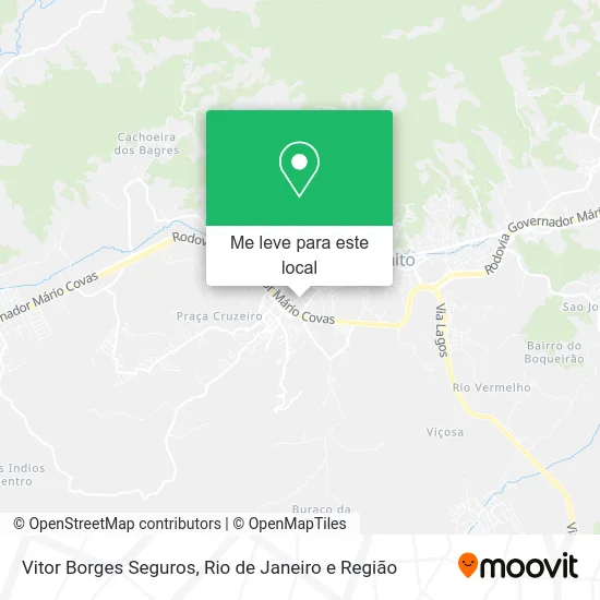 Vitor Borges Seguros mapa