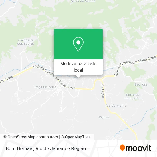 Bom Demais mapa