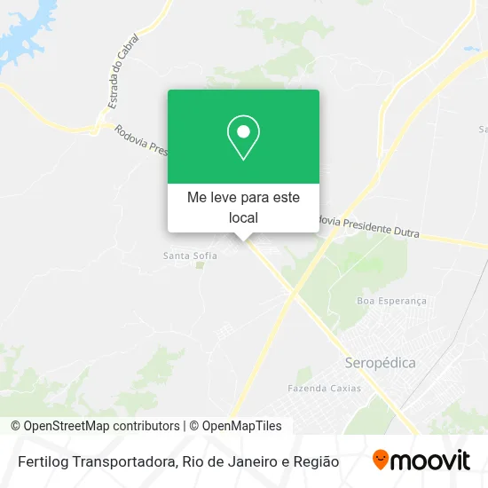 Fertilog Transportadora mapa
