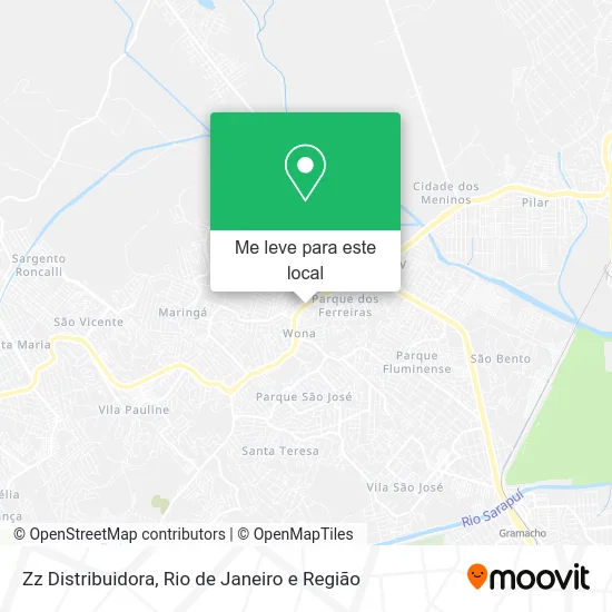 Zz Distribuidora mapa