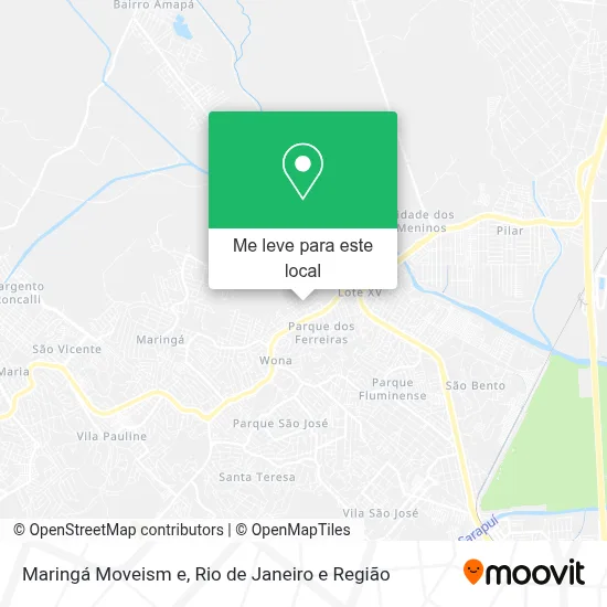 Maringá Moveism e mapa
