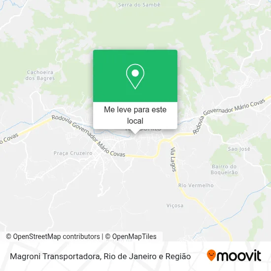 Magroni Transportadora mapa