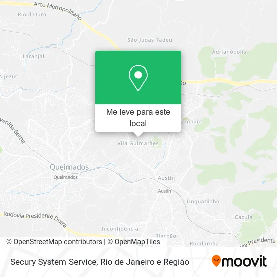 Secury System Service mapa