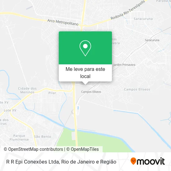 R R Epi Conexões Ltda mapa