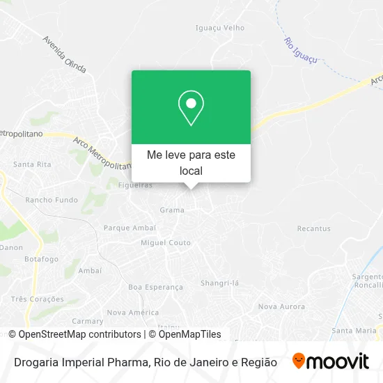 Drogaria Imperial Pharma mapa
