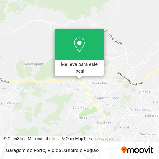 Garagem do Forró mapa