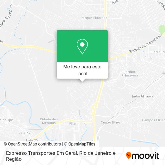 Expresso Transportes Em Geral mapa