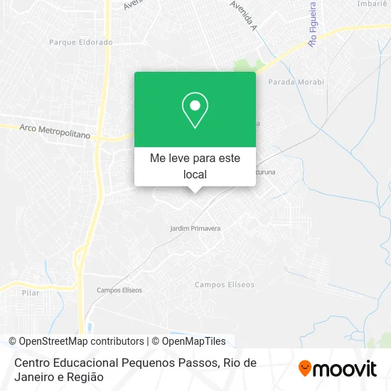 Centro Educacional Pequenos Passos mapa