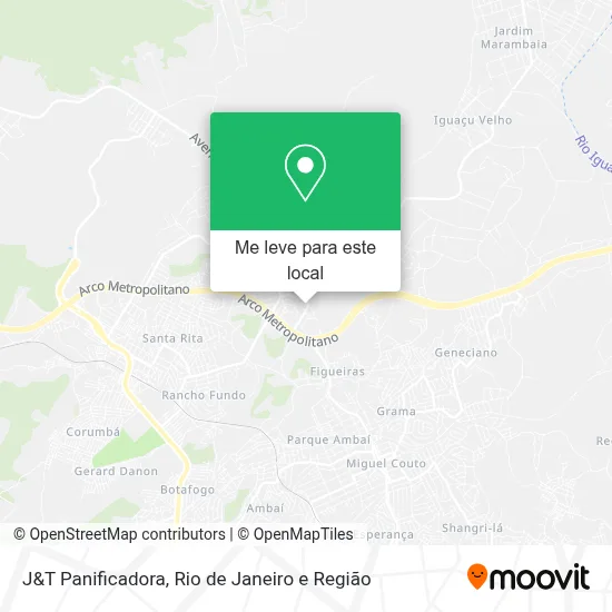 J&T Panificadora mapa