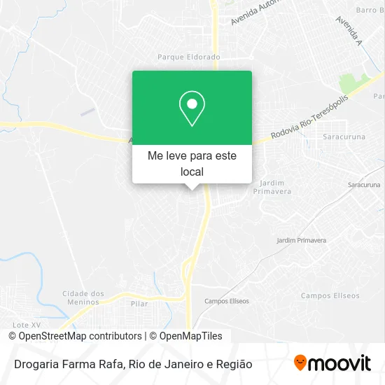 Drogaria Farma Rafa mapa