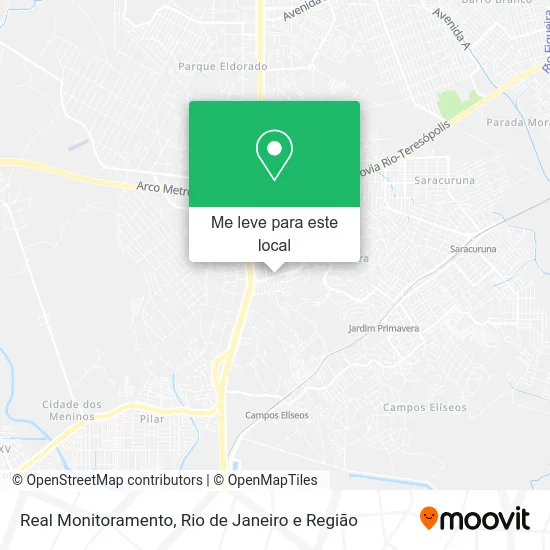 Real Monitoramento mapa