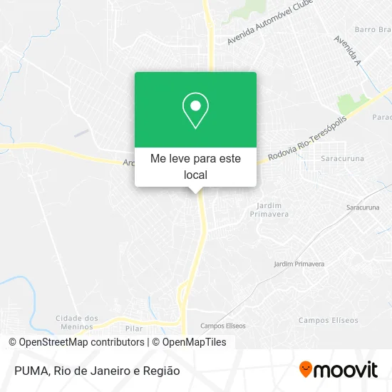 PUMA mapa