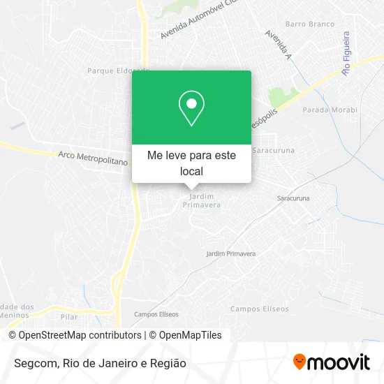 Segcom mapa