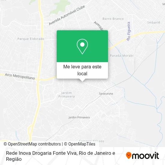 Rede Inova Drogaria Fonte Viva mapa