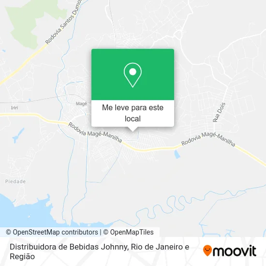Distribuidora de Bebidas Johnny mapa