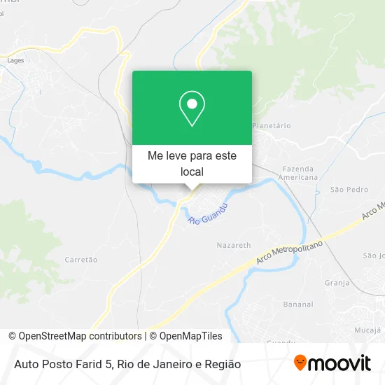 Auto Posto Farid 5 mapa