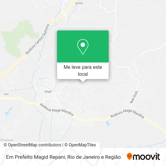 Em Prefeito Magid Repani mapa