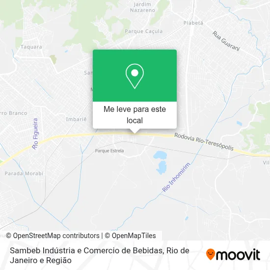 Sambeb Indústria e Comercio de Bebidas mapa