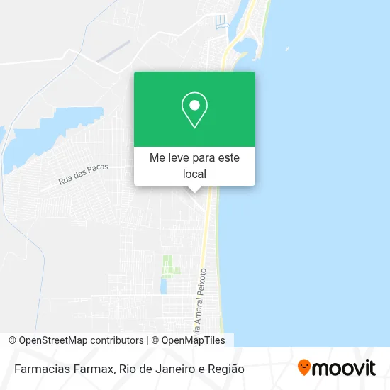 Farmacias Farmax mapa