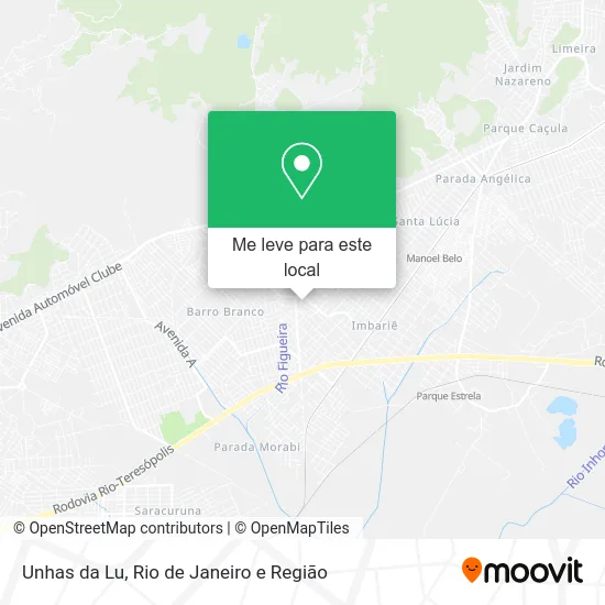 Unhas da Lu mapa
