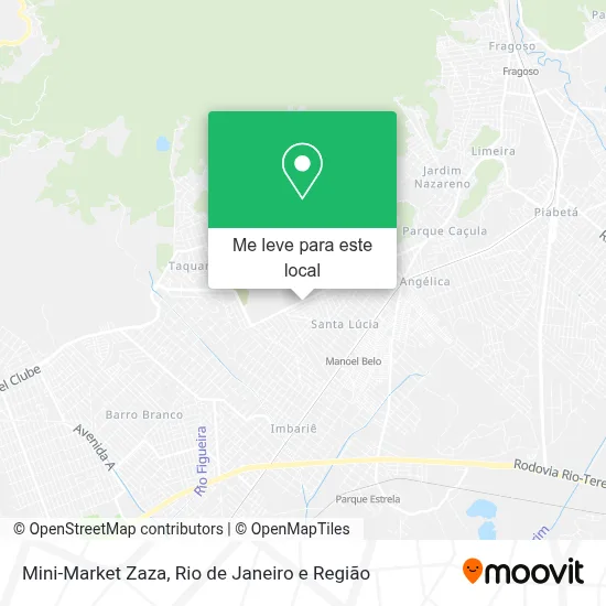 Mini-Market Zaza mapa