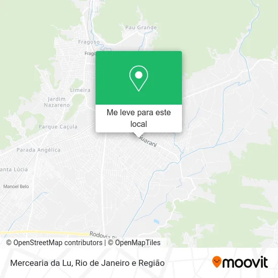 Mercearia da Lu mapa