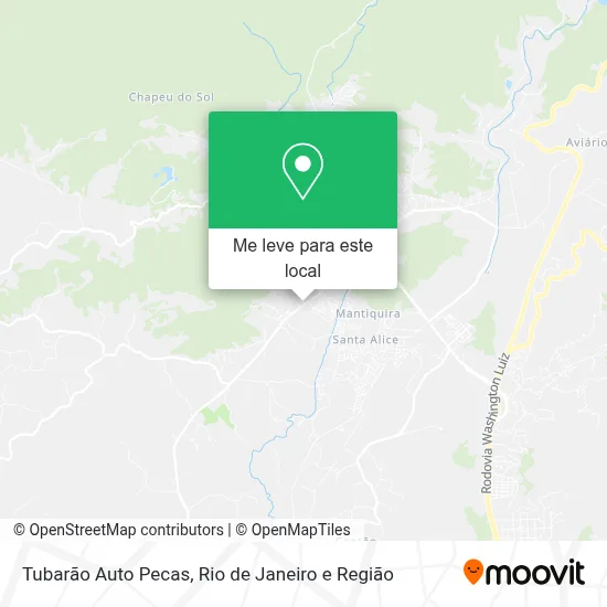 Tubarão Auto Pecas mapa