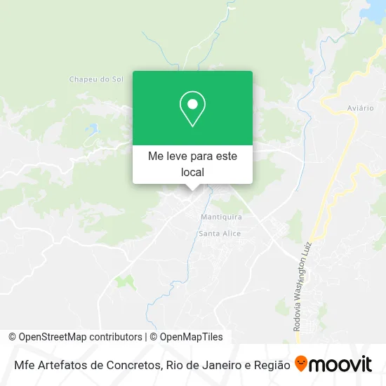 Mfe Artefatos de Concretos mapa