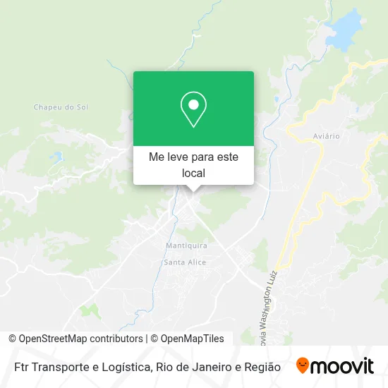Ftr Transporte e Logística mapa