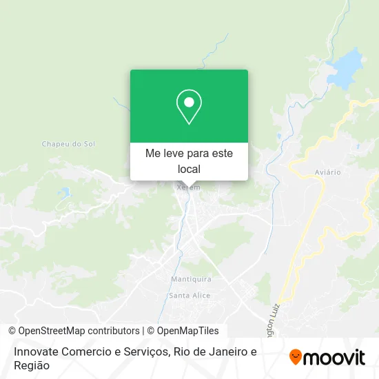 Innovate Comercio e Serviços mapa