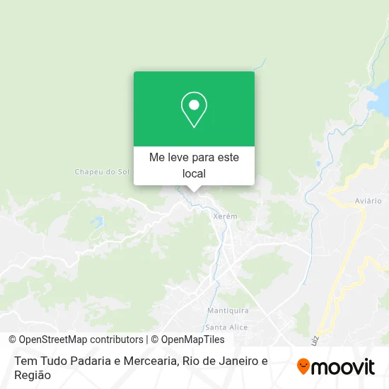Tem Tudo Padaria e Mercearia mapa