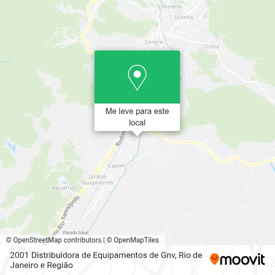 2001 Distribuidora de Equipamentos de Gnv mapa