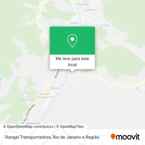 Rangel Transportadora mapa