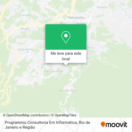 Programmo Consultoria Em Informática mapa