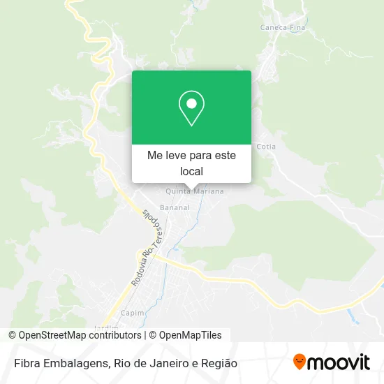 Fibra Embalagens mapa