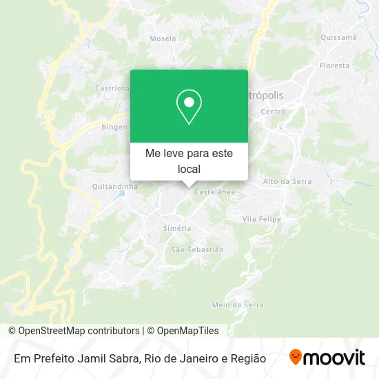 Em Prefeito Jamil Sabra mapa