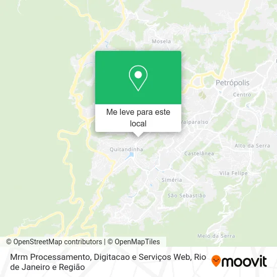 Mrm Processamento, Digitacao e Serviços Web mapa
