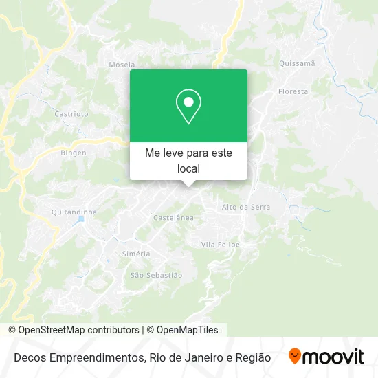 Decos Empreendimentos mapa