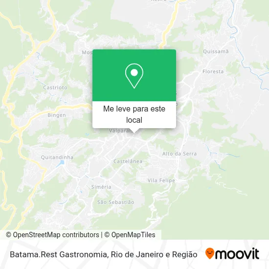 Batama.Rest Gastronomia mapa
