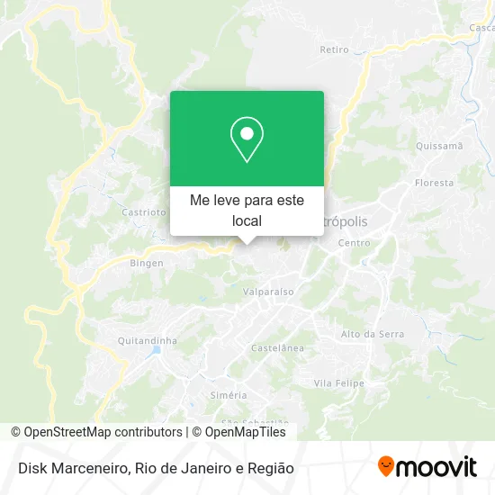 Disk Marceneiro mapa