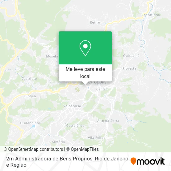 2m Administradora de Bens Proprios mapa