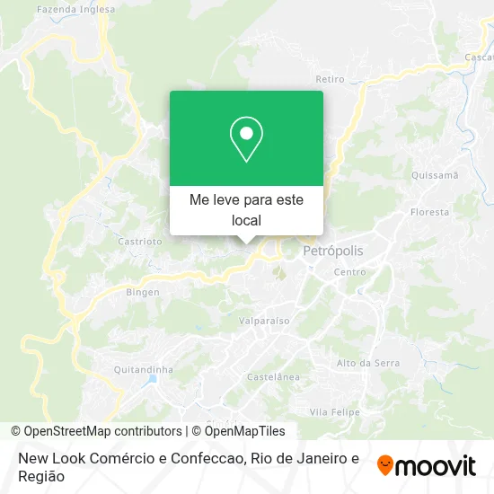 New Look Comércio e Confeccao mapa