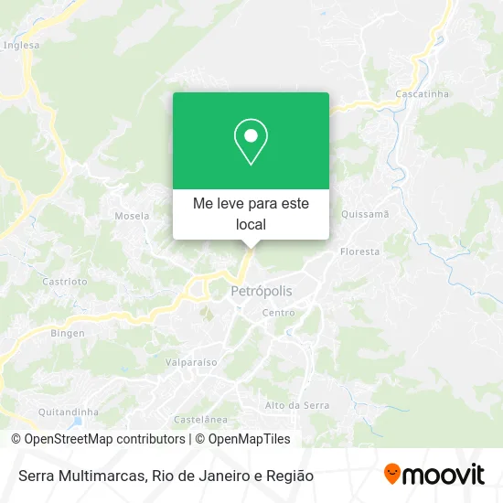 Serra Multimarcas mapa
