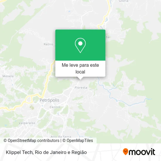 Klippel Tech mapa