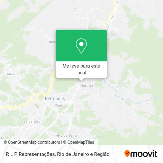 R L P Representações mapa