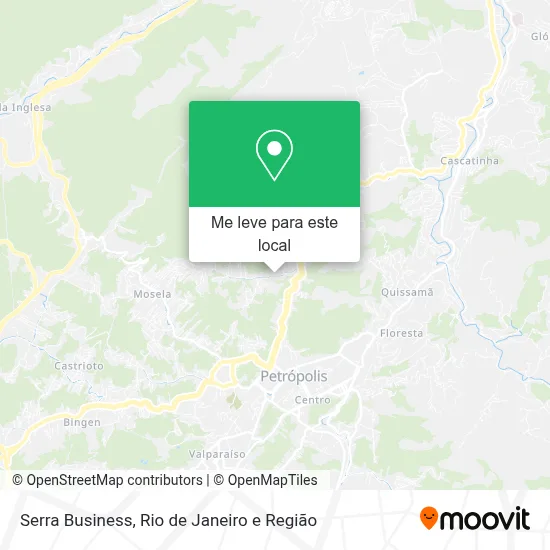 Serra Business mapa