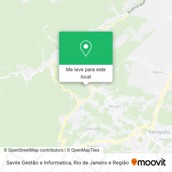 Savile Gestão e Informatica mapa